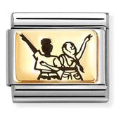 Nomination Nomination Composable Classic Link 030166/41 Concert Friends in 18K Gold